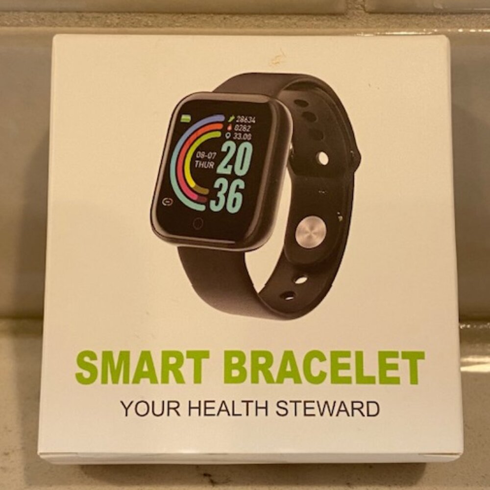 Smart Bracelet "Your Health Steward" Fitness Tracker/ Smart Health & HR Monitor